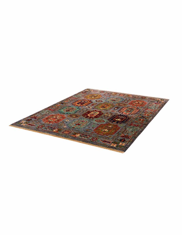 Detail image of 5' x 6' 10 Hand Knotted Ariana Ziegler Rug
