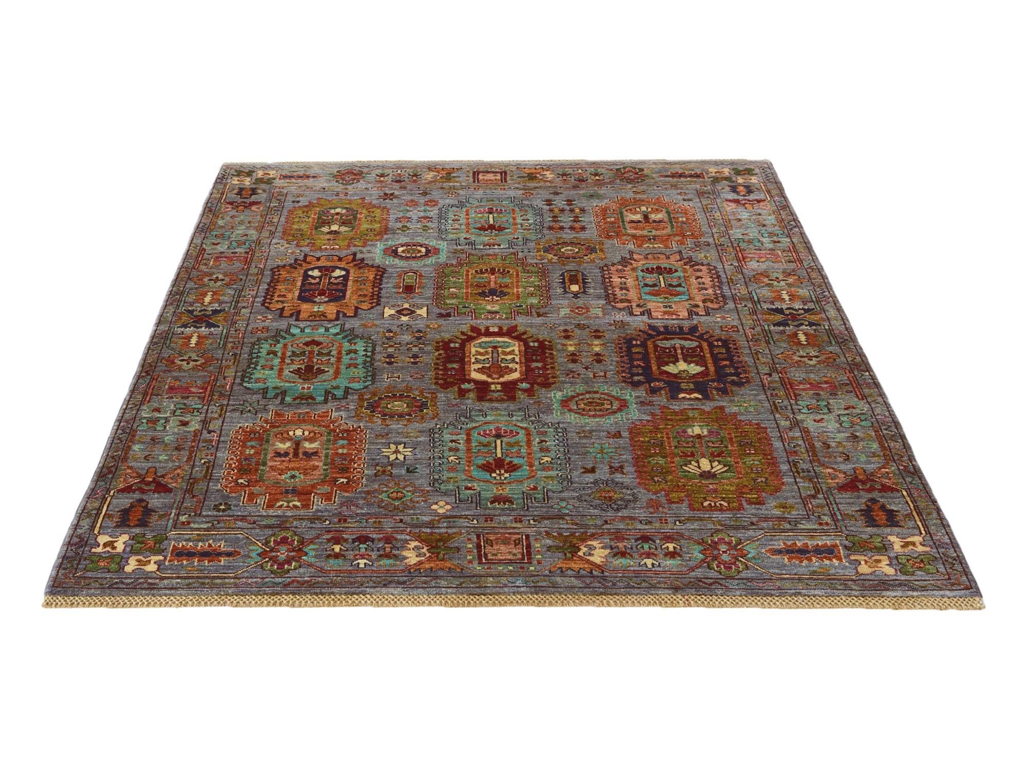 5' x 6' 10 Hand Knotted Ariana Ziegler Rug