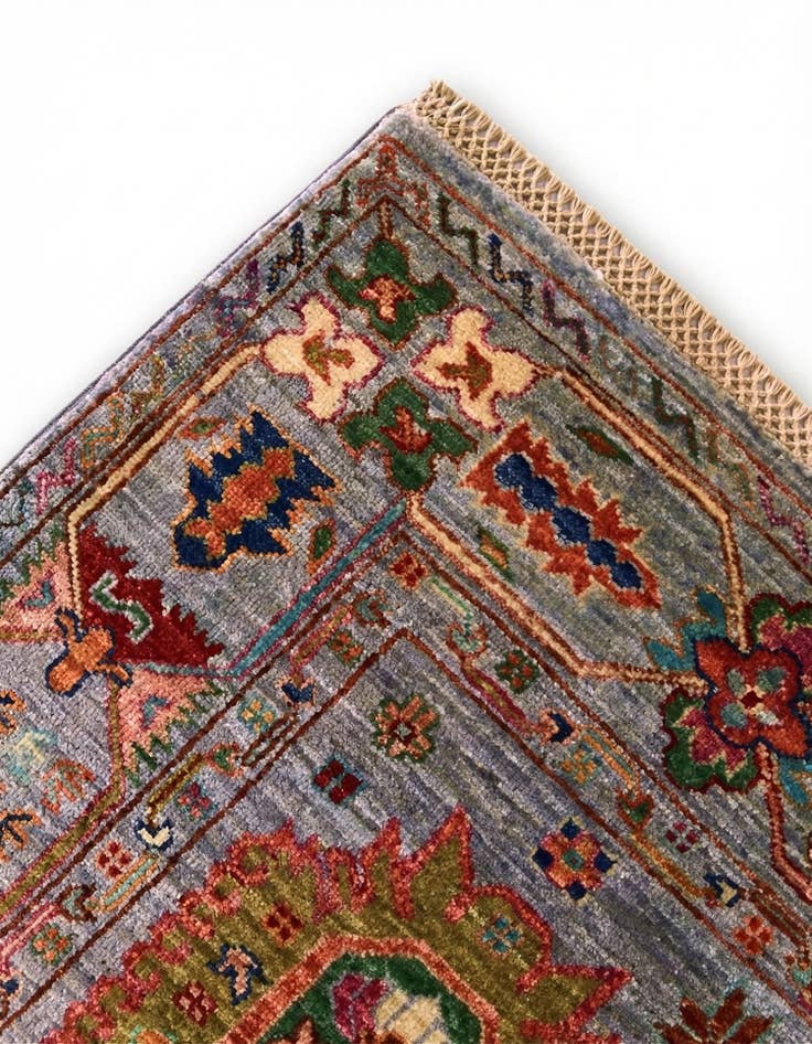 Detail image of 5' x 6' 10 Hand Knotted Ariana Ziegler Rug