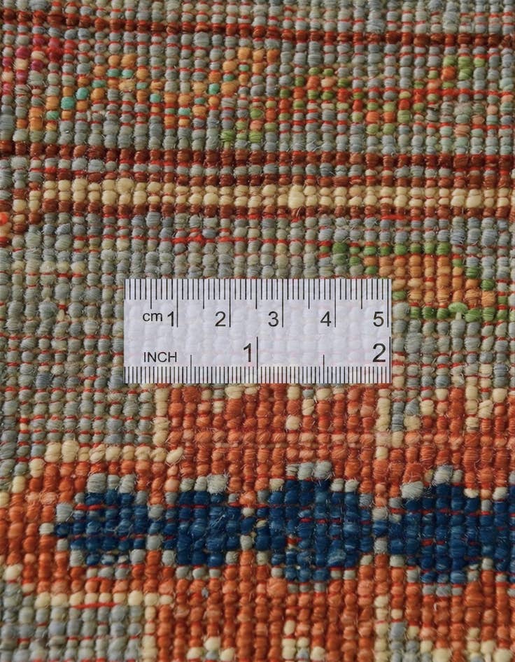 Detail image of 5' x 6' 10 Hand Knotted Ariana Ziegler Rug