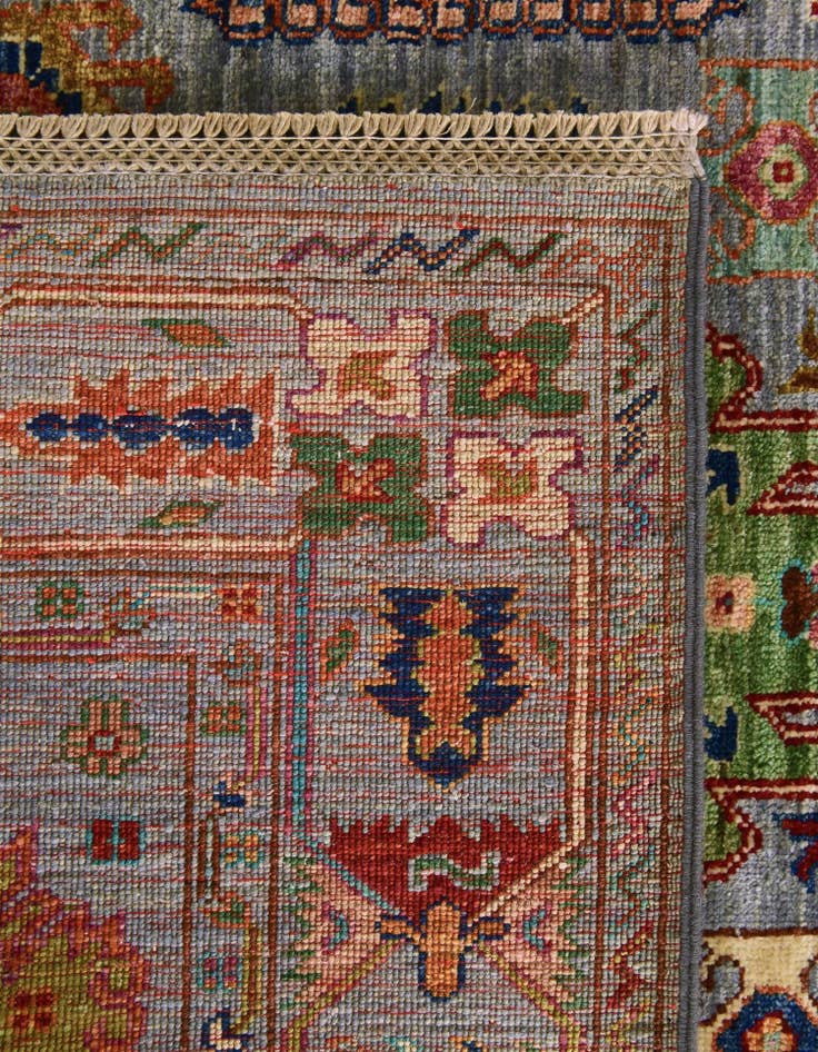 Detail image of 5' x 6' 10 Hand Knotted Ariana Ziegler Rug