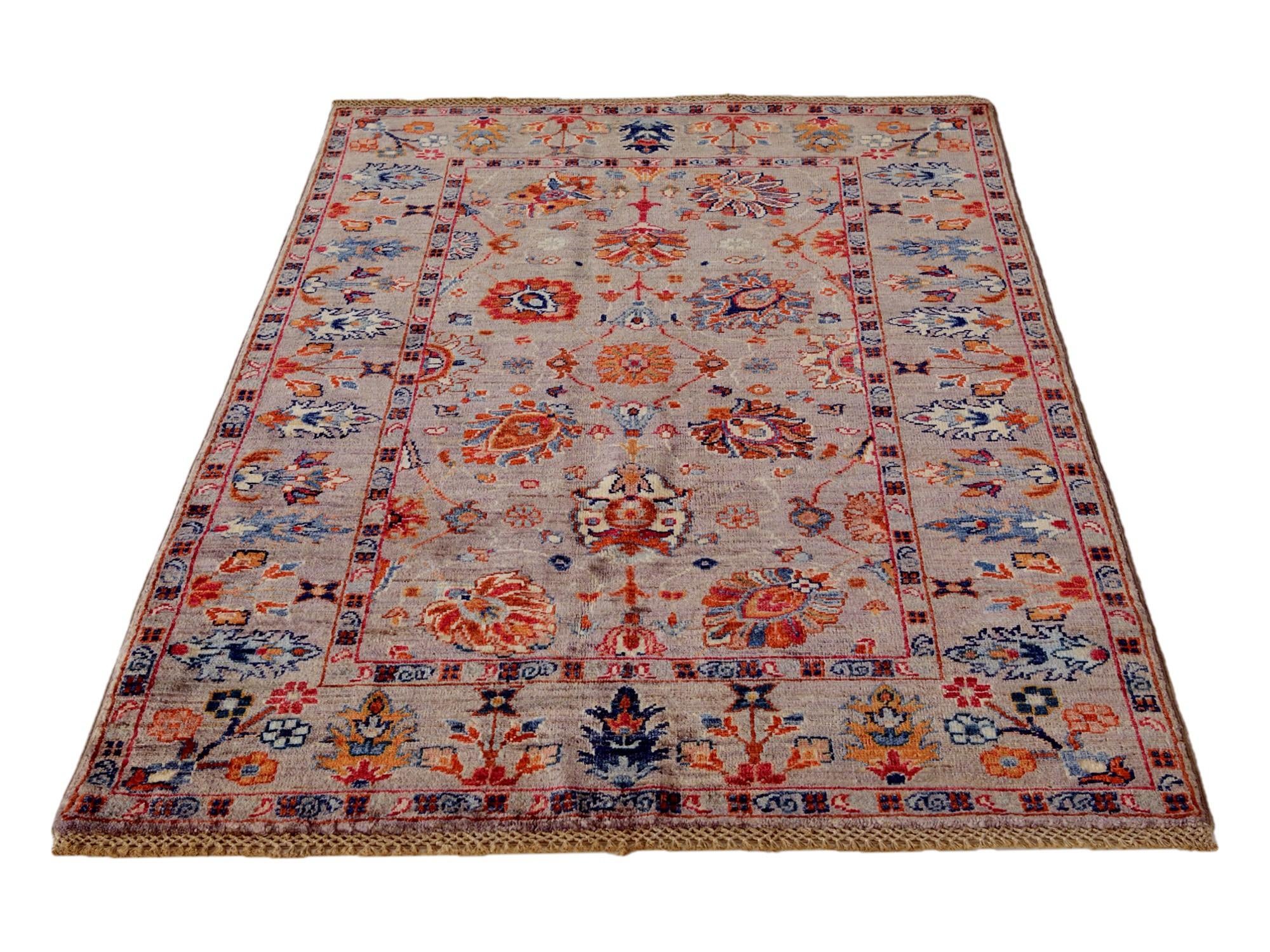3' 5 x 5' 1 Hand Knotted Ariana Ziegler Rug