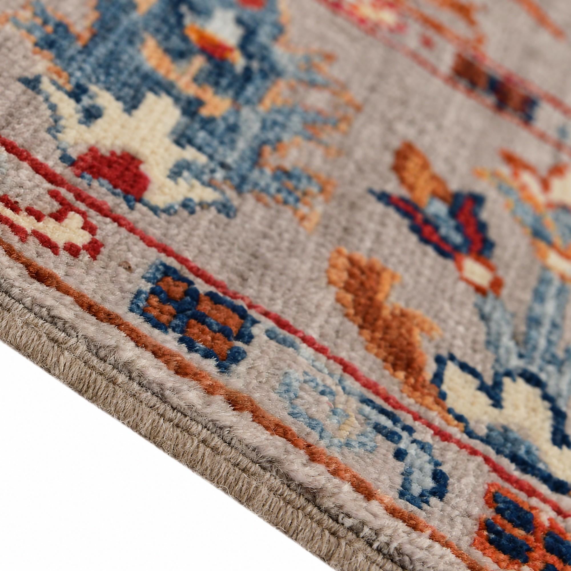 Detail image 8 of 12: 3' 5 x 5' 1 Hand Knotted Ariana Ziegler Rug