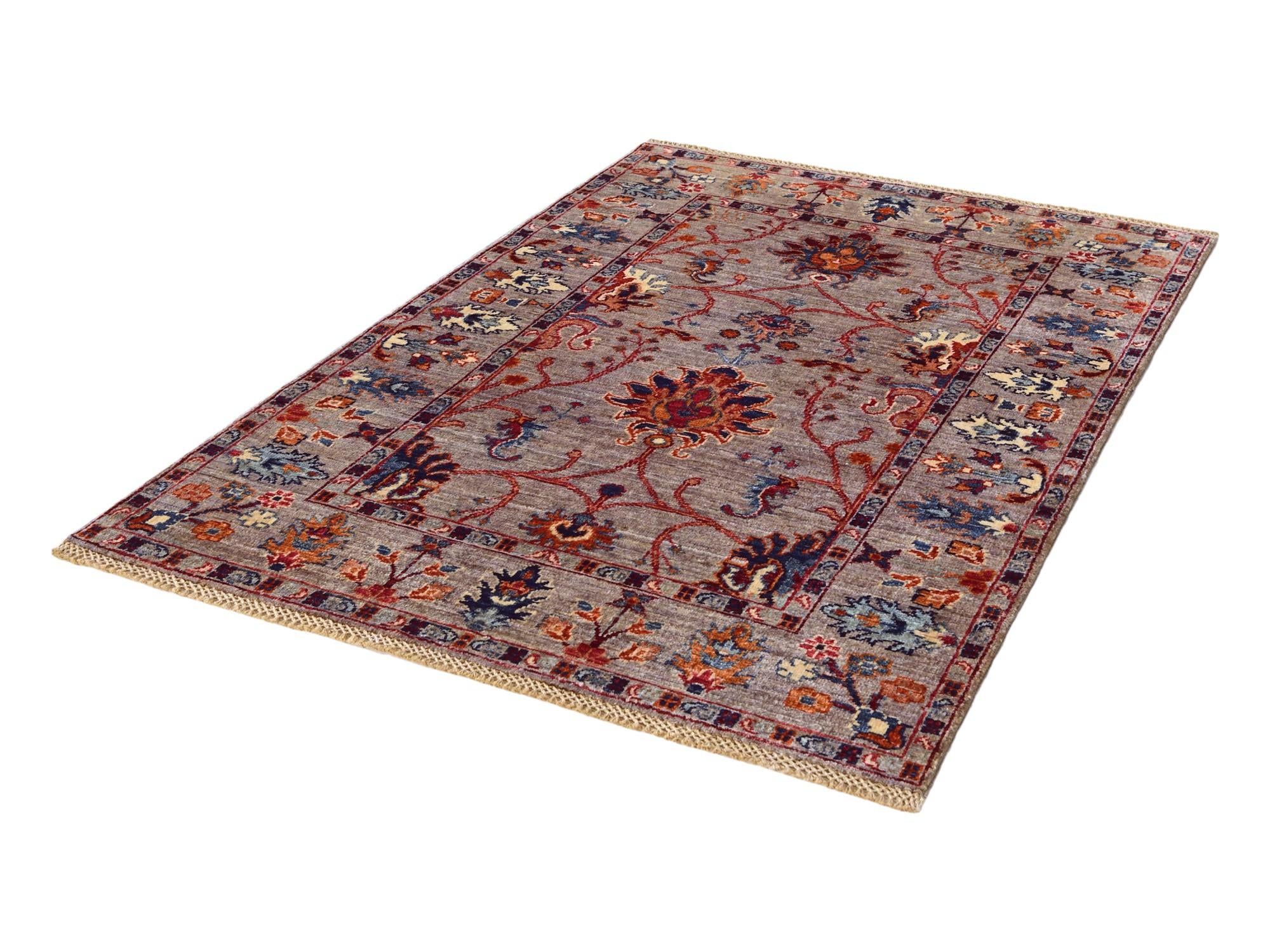 3' 4 x 4' 11 Hand Knotted Ariana Ziegler Rug