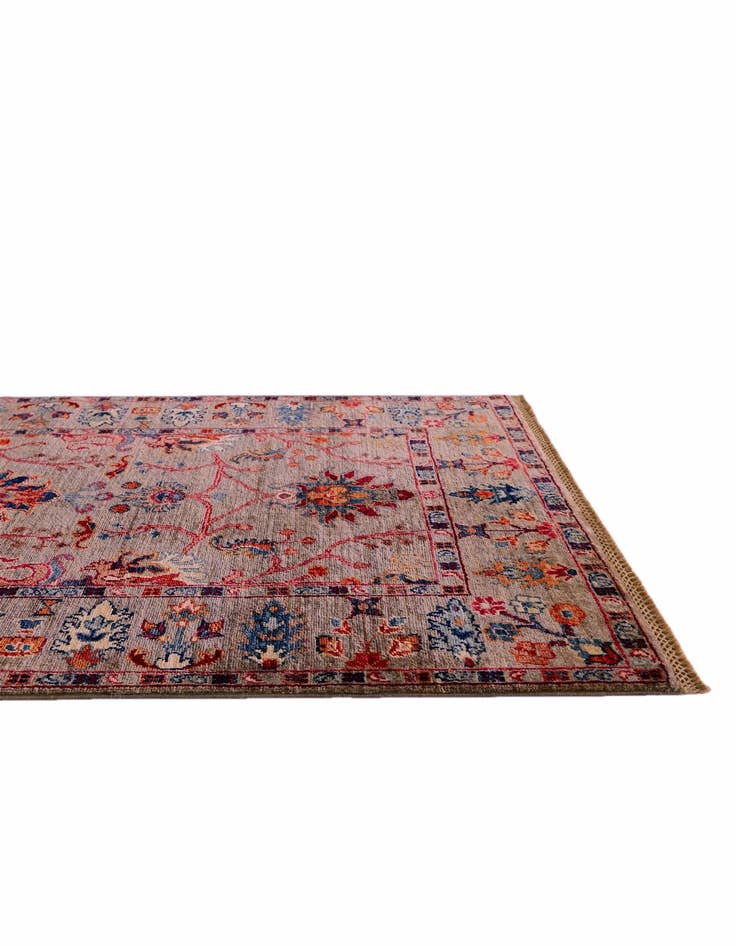 Detail image of 3' 4 x 4' 11 Hand Knotted Ariana Ziegler Rug