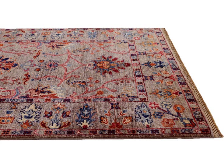 Detail image of 3' 4 x 4' 11 Hand Knotted Ariana Ziegler Rug