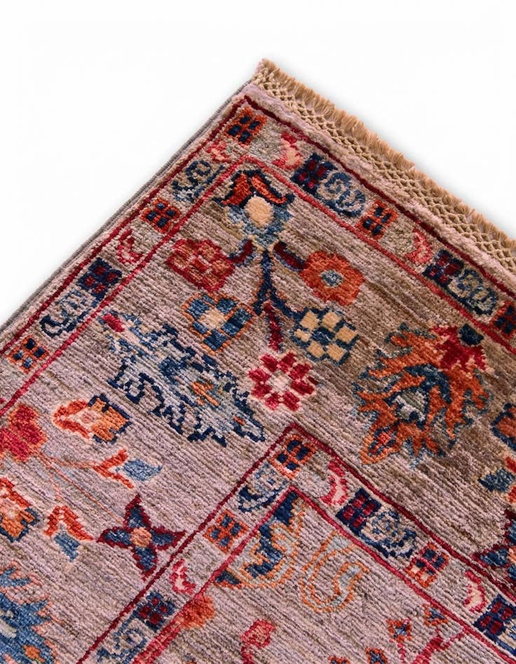 Detail image of 3' 4 x 4' 11 Hand Knotted Ariana Ziegler Rug