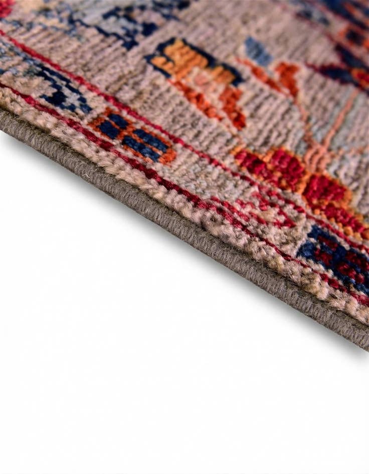 Detail image of 3' 4 x 4' 11 Hand Knotted Ariana Ziegler Rug