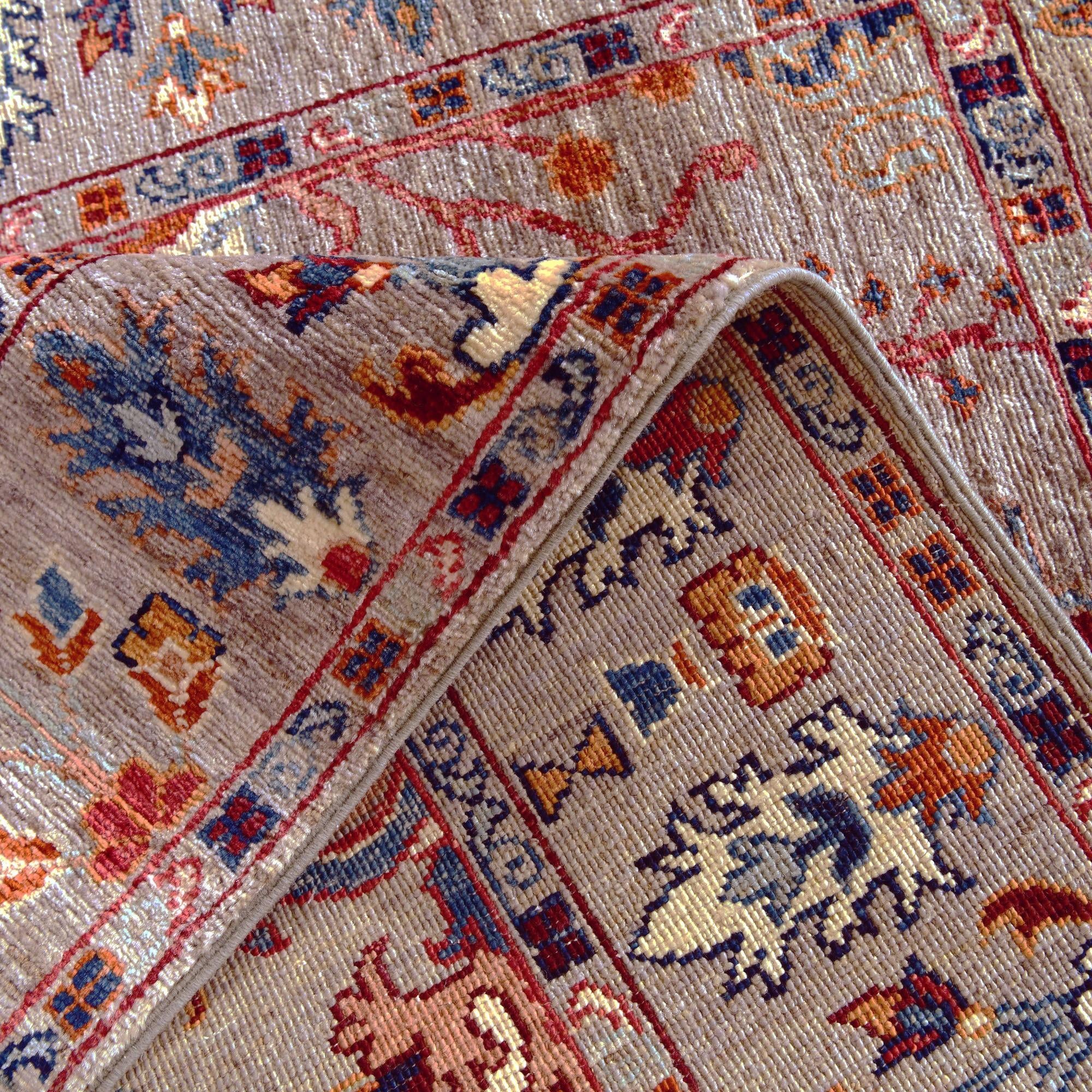 3' 4 x 4' 11 Hand Knotted Ariana Ziegler Rug