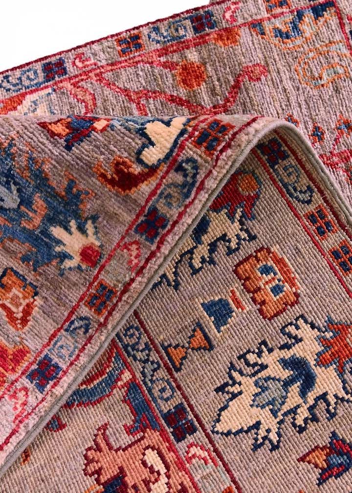 3' 4 x 4' 11 Hand Knotted Ariana Ziegler Rug