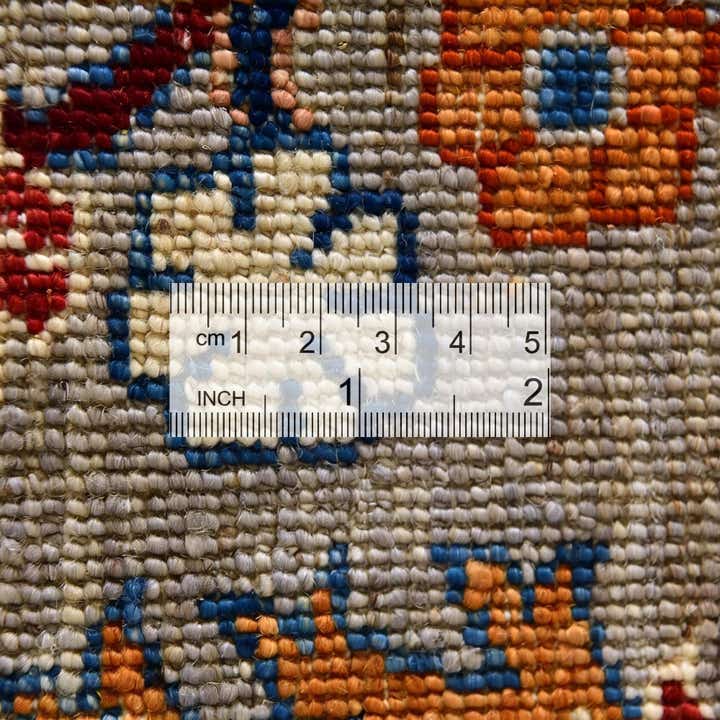 3' 4 x 4' 11 Hand Knotted Ariana Ziegler Rug
