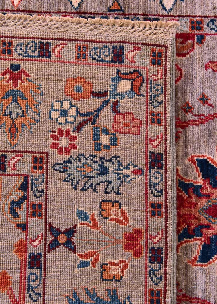 3' 4 x 4' 11 Hand Knotted Ariana Ziegler Rug