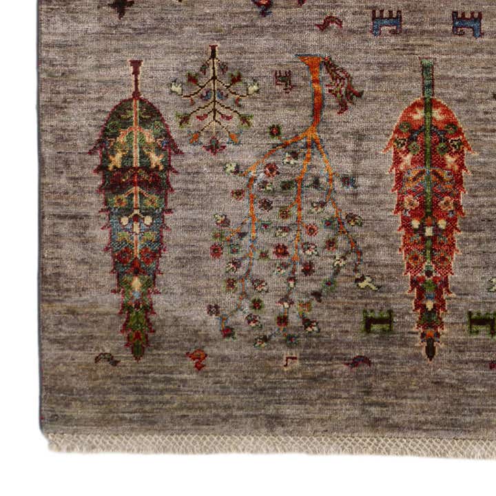 4' 2 x 5' 11 Hand Knotted Ariana Ziegler Rug