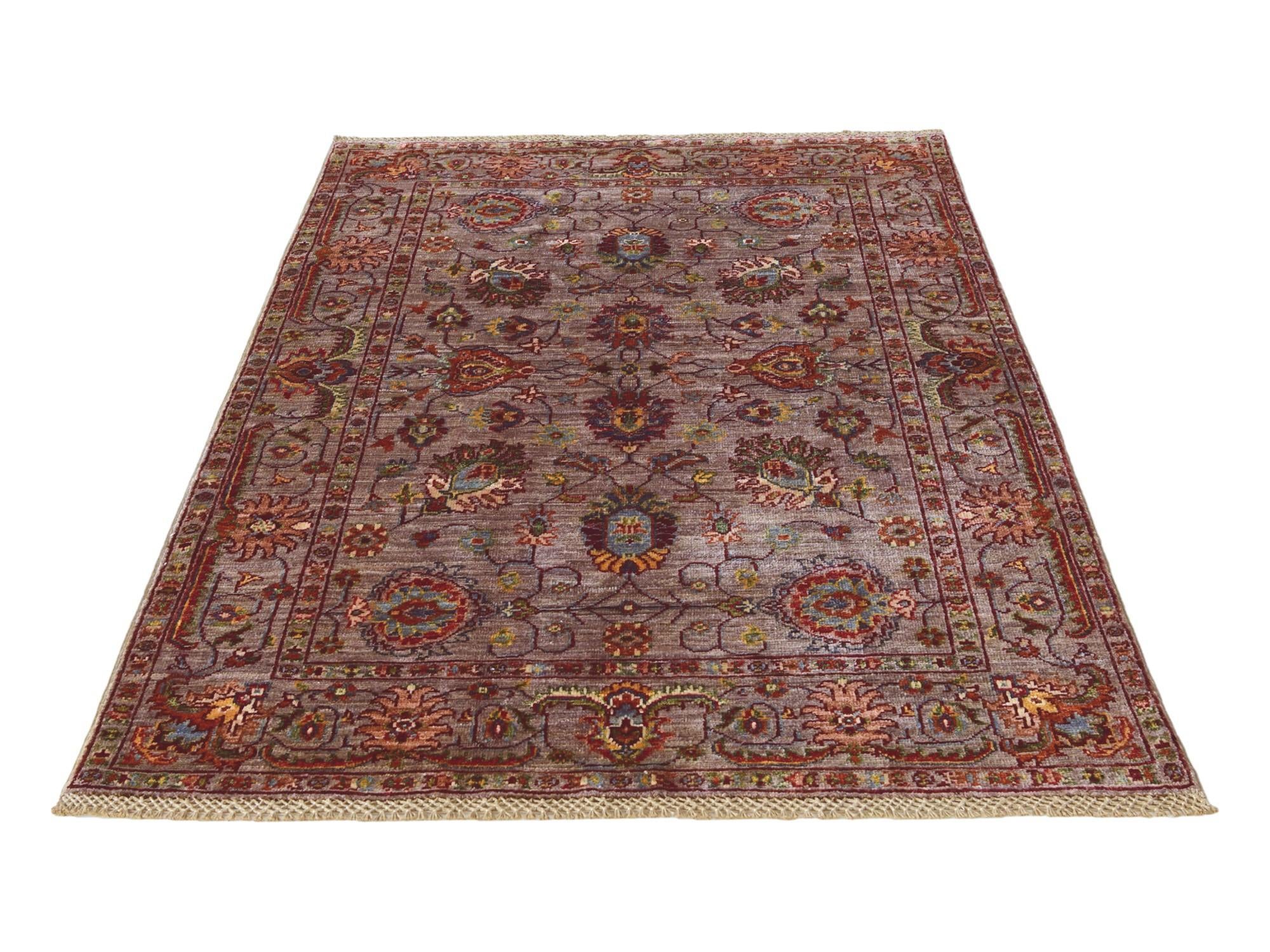 3' 7 x 5' 2 Hand Knotted Ariana Ziegler Rug