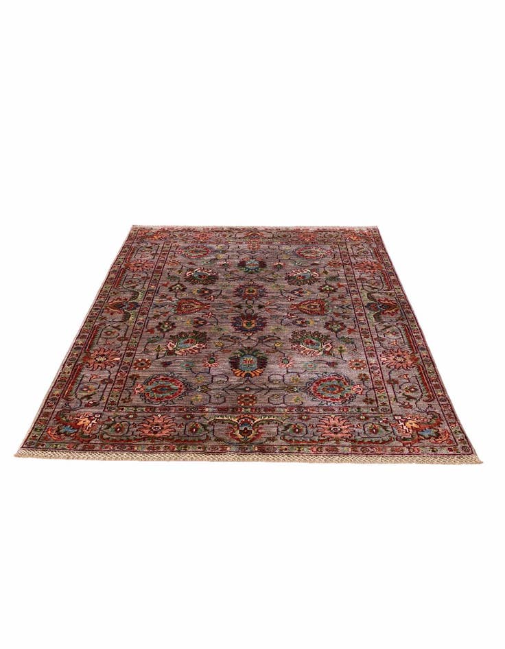 Detail image of 3' 7 x 5' 2 Hand Knotted Ariana Ziegler Rug