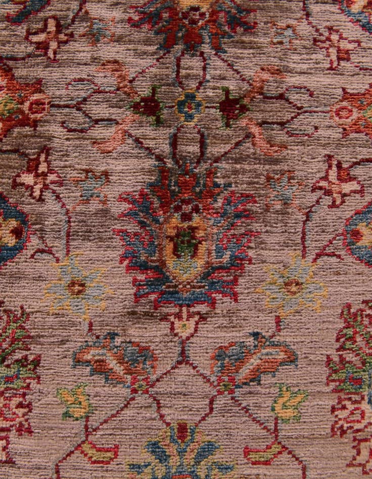 Detail image of 3' 7 x 5' 2 Hand Knotted Ariana Ziegler Rug
