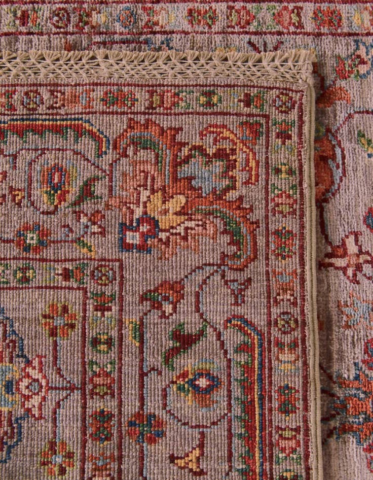 Detail image of 3' 7 x 5' 2 Hand Knotted Ariana Ziegler Rug