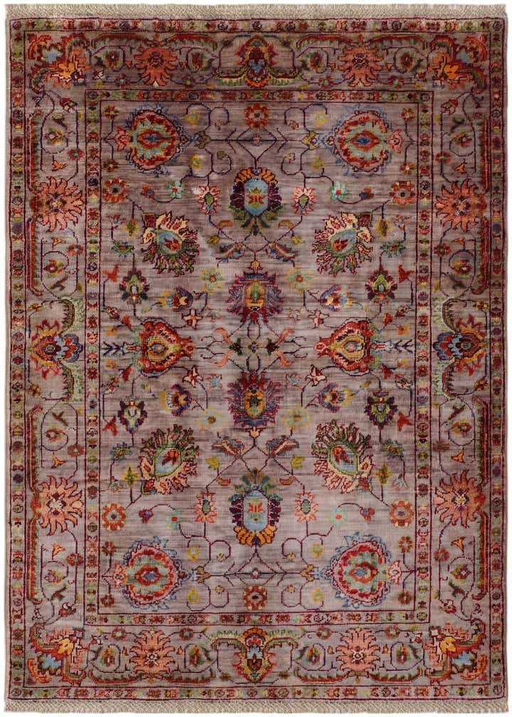 3' 7 x 5' 2 Hand Knotted Ariana Ziegler Rug