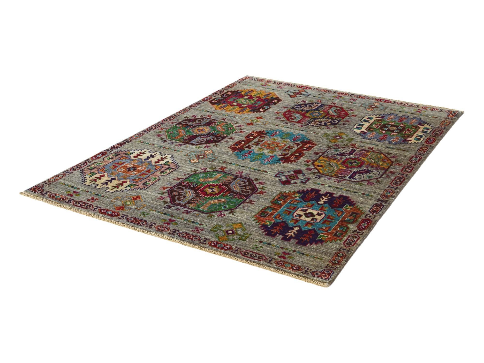 5' x 6' 11 Hand Knotted Ariana Ziegler Rug