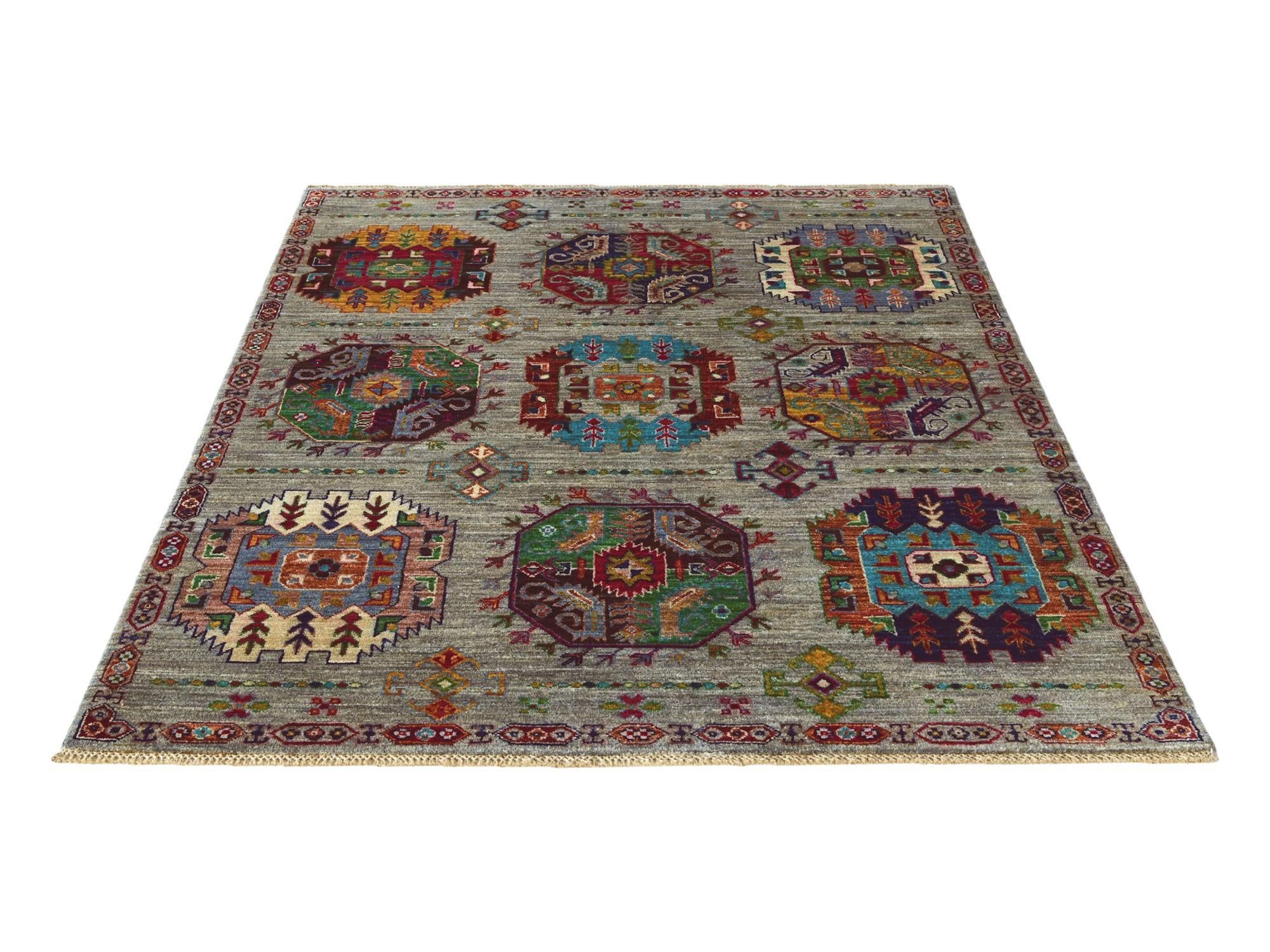 5' x 6' 11 Hand Knotted Ariana Ziegler Rug