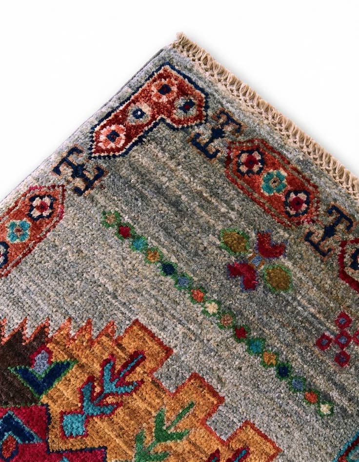 Detail image of 5' x 6' 11 Hand Knotted Ariana Ziegler Rug