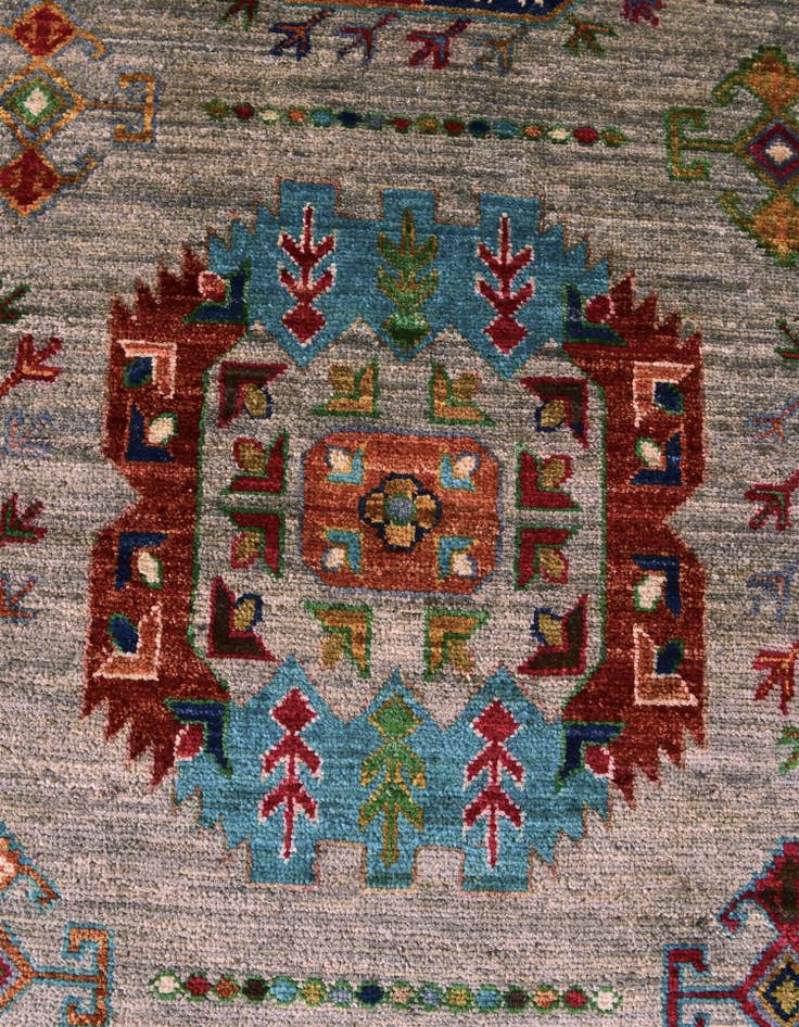 Detail image of 5' x 6' 11 Hand Knotted Ariana Ziegler Rug