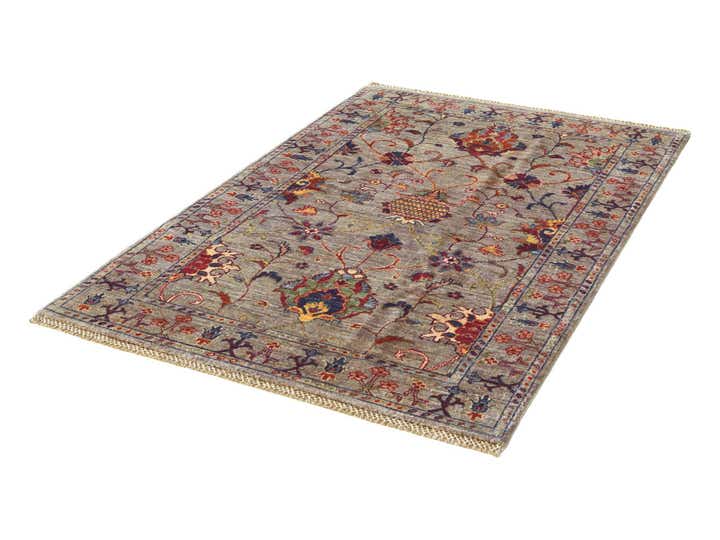 3' 5 x 5' 4 Hand Knotted Ariana Ziegler Rug