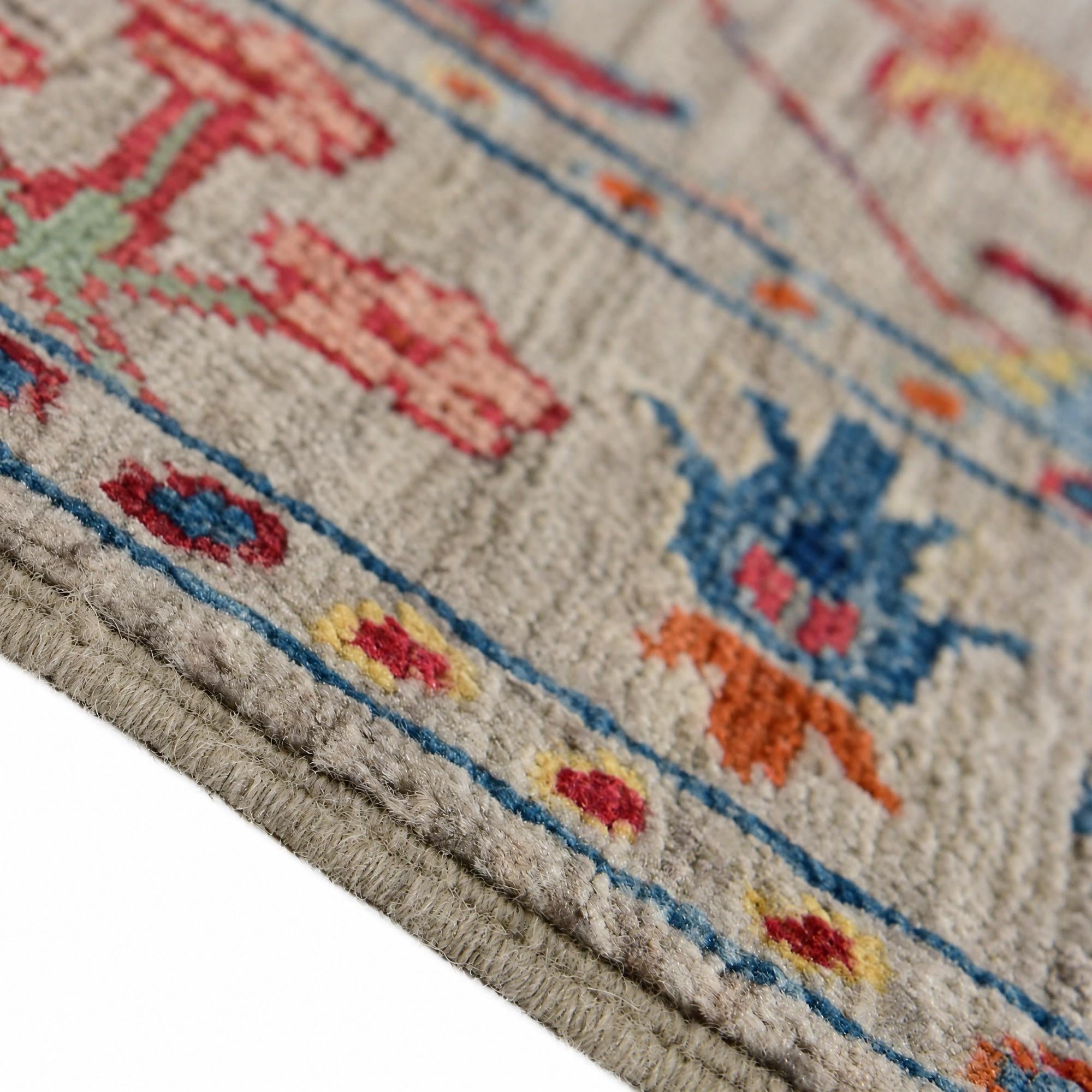 105cm x 160cm Hand Knotted Ariana Ziegler Rug