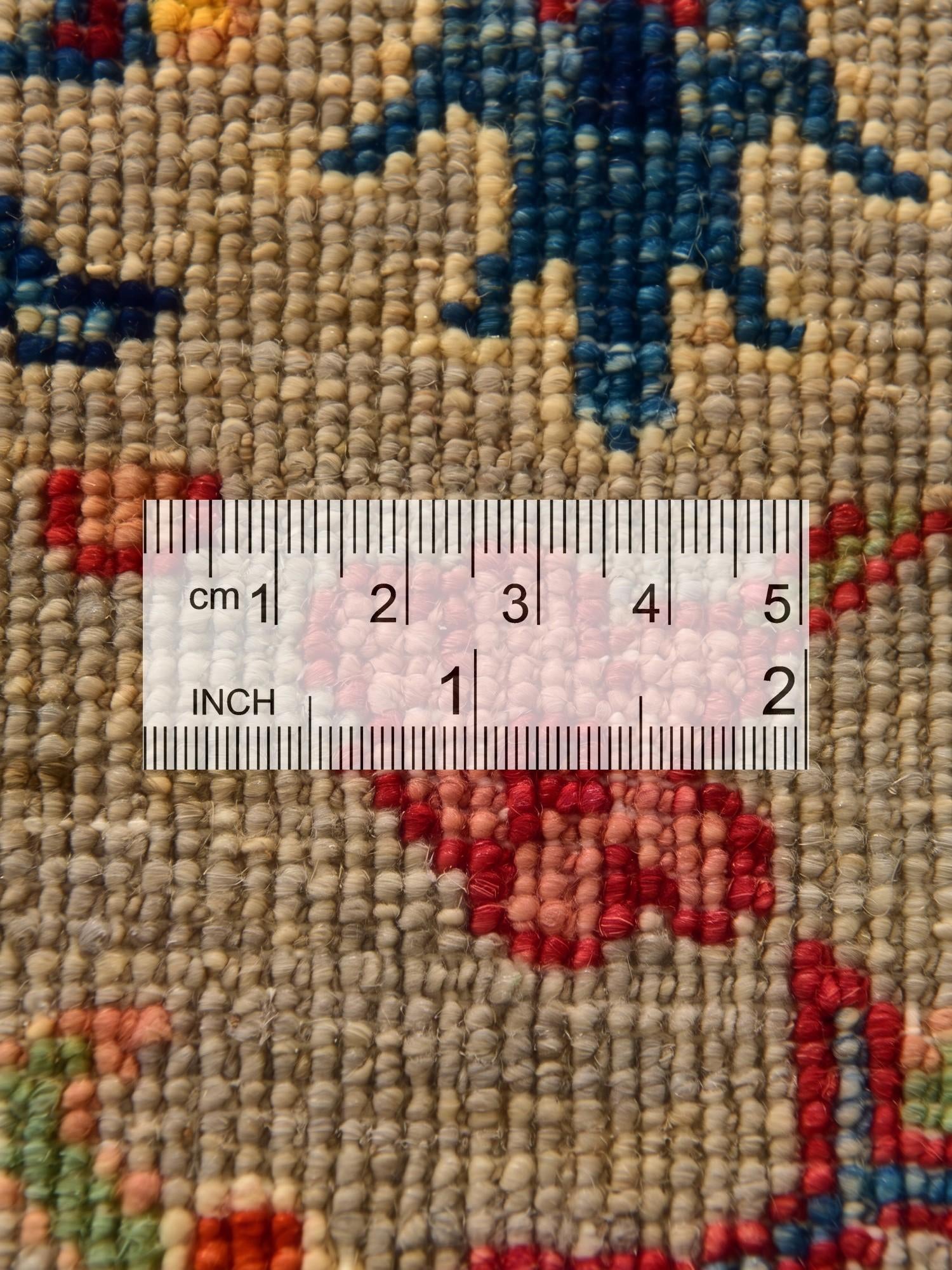 3' 5 x 5' 4 Hand Knotted Ariana Ziegler Rug
