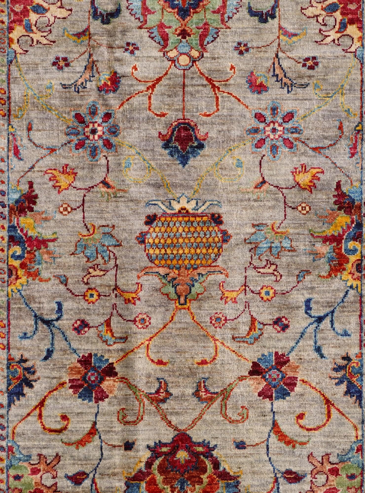 3' 5 x 5' 4 Hand Knotted Ariana Ziegler Rug