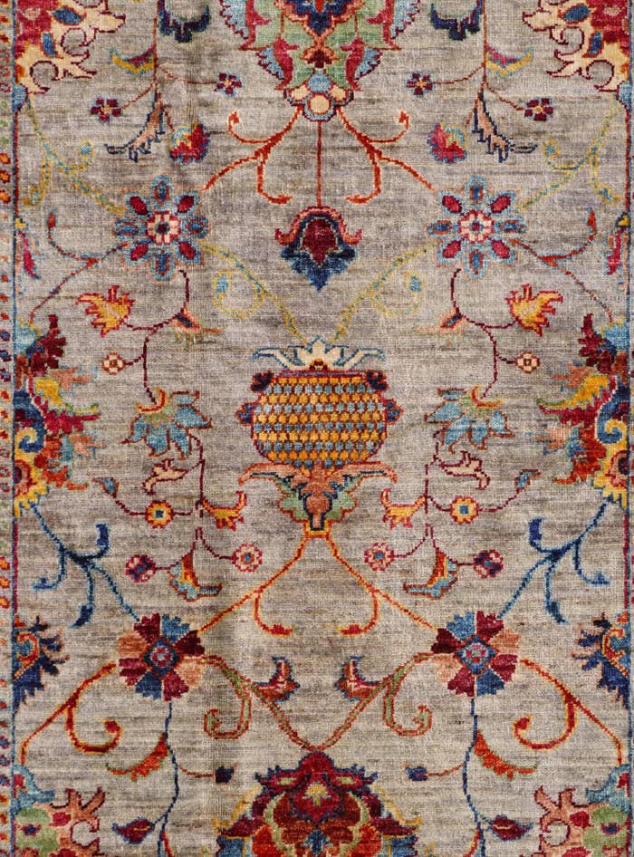 Detail image of 3' 5 x 5' 4 Hand Knotted Ariana Ziegler Rug