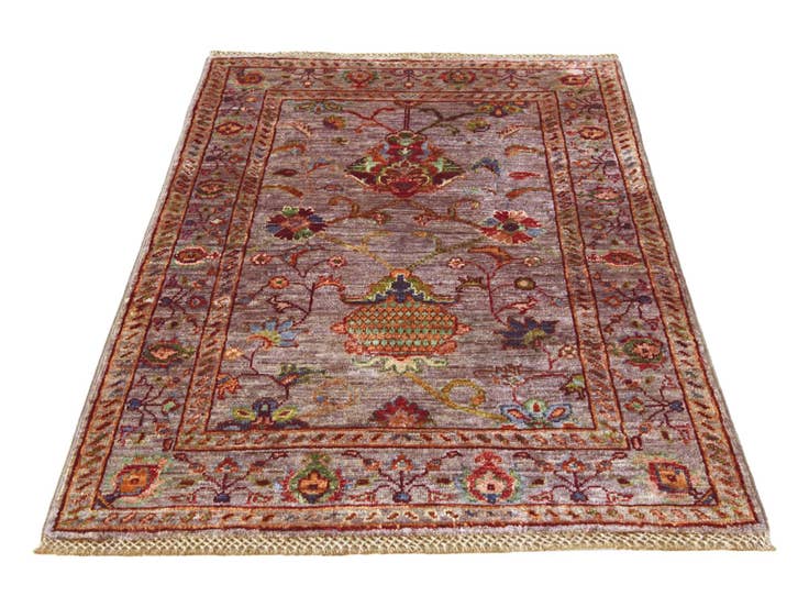 Detail image of 2' 5 x 3' 10 Hand Knotted Ariana Ziegler Rug