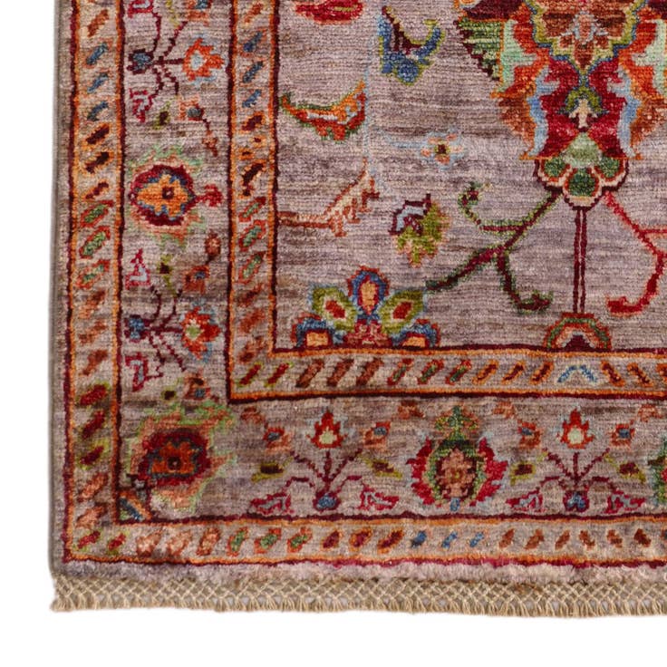 Detail image of 2' 5 x 3' 10 Hand Knotted Ariana Ziegler Rug