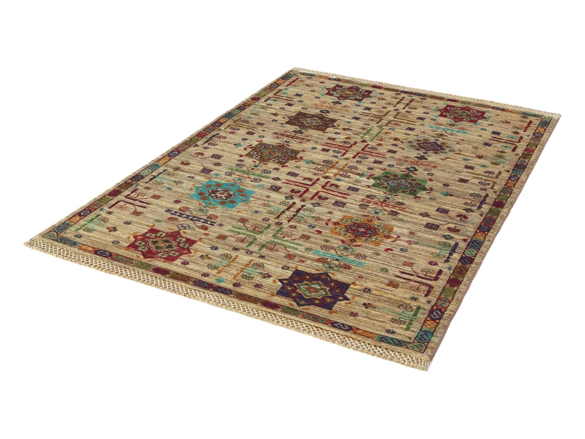 3' 5 x 4' 10 Hand Knotted Ariana Ziegler Rug