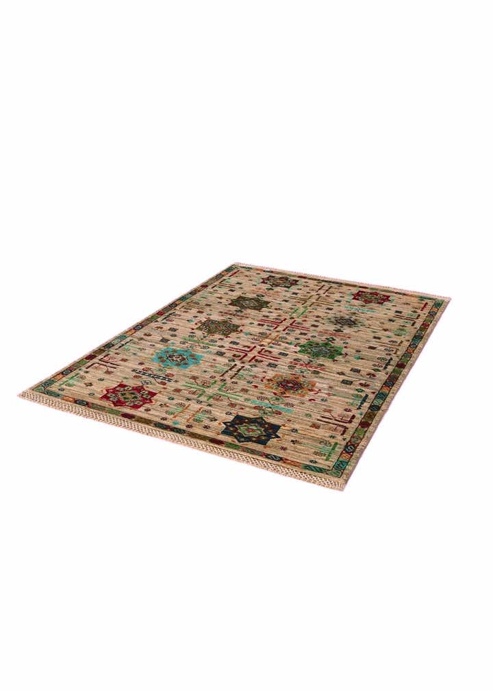 3' 5 x 4' 10 Hand Knotted Ariana Ziegler Rug