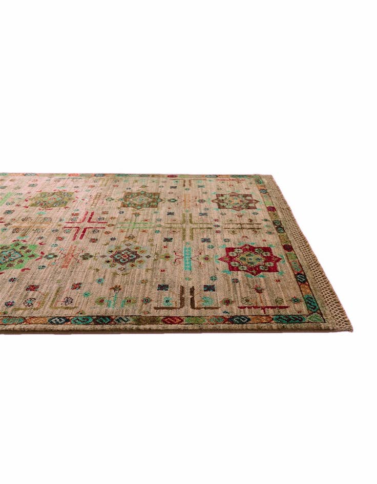 Detail image of 3' 5 x 4' 10 Hand Knotted Ariana Ziegler Rug