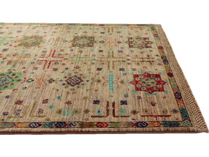 3' 5 x 4' 10 Hand Knotted Ariana Ziegler Rug
