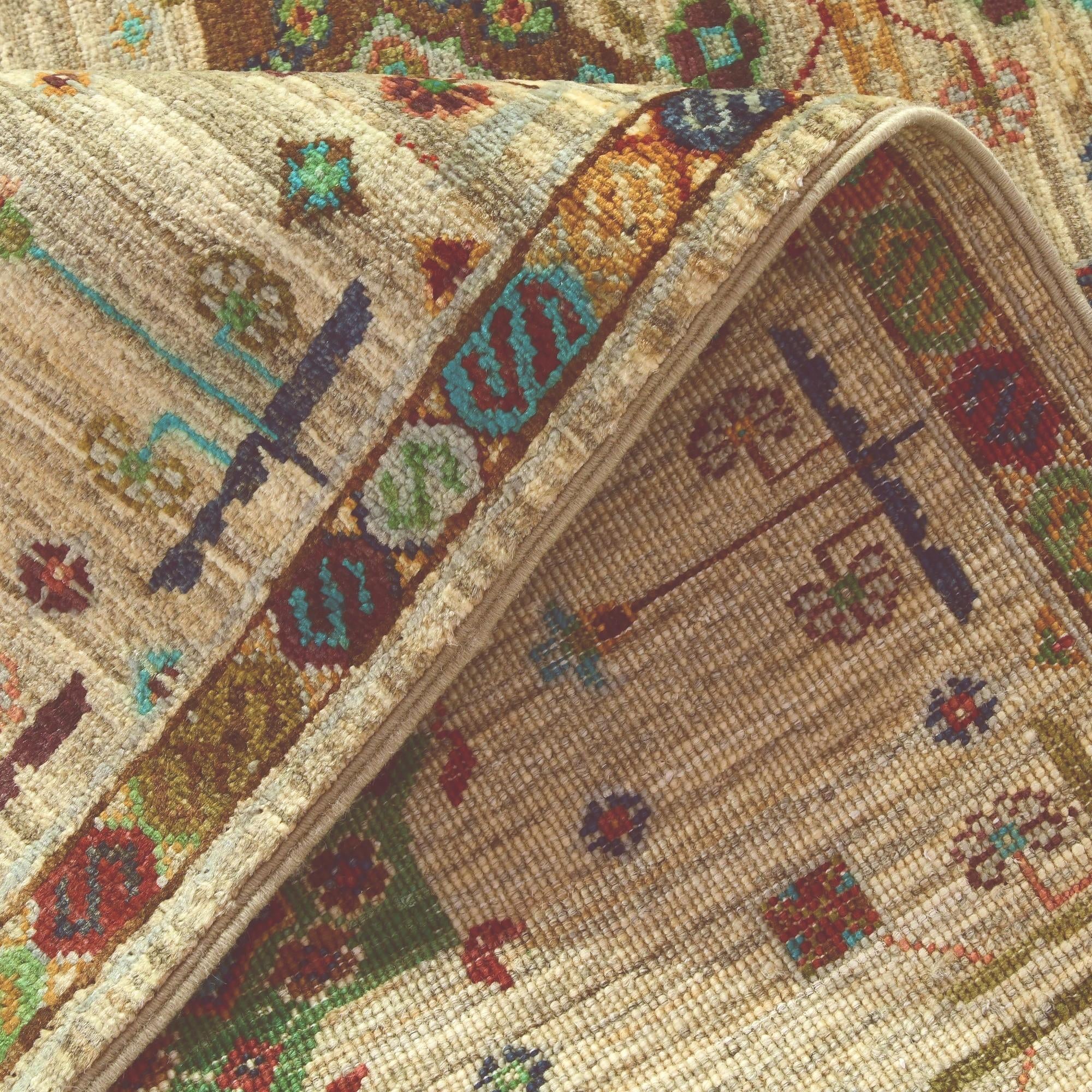 3' 5 x 4' 10 Hand Knotted Ariana Ziegler Rug