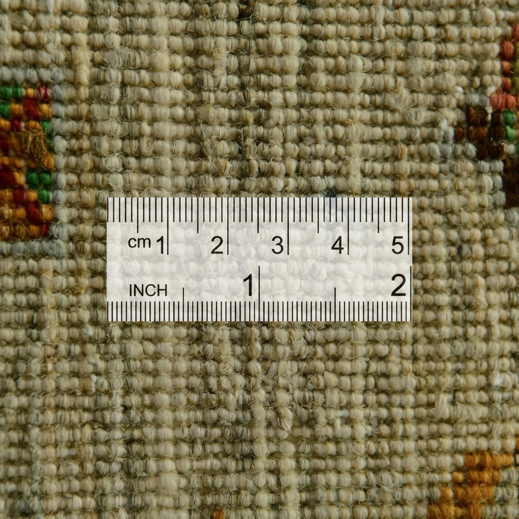 3' 5 x 4' 10 Hand Knotted Ariana Ziegler Rug