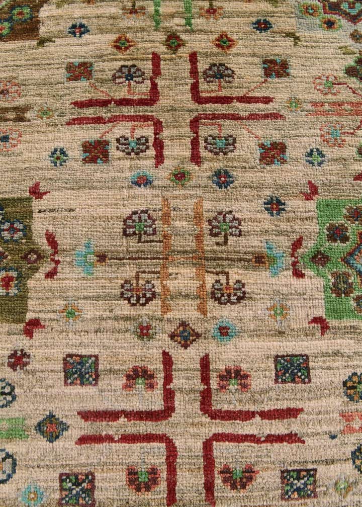 3' 5 x 4' 10 Hand Knotted Ariana Ziegler Rug