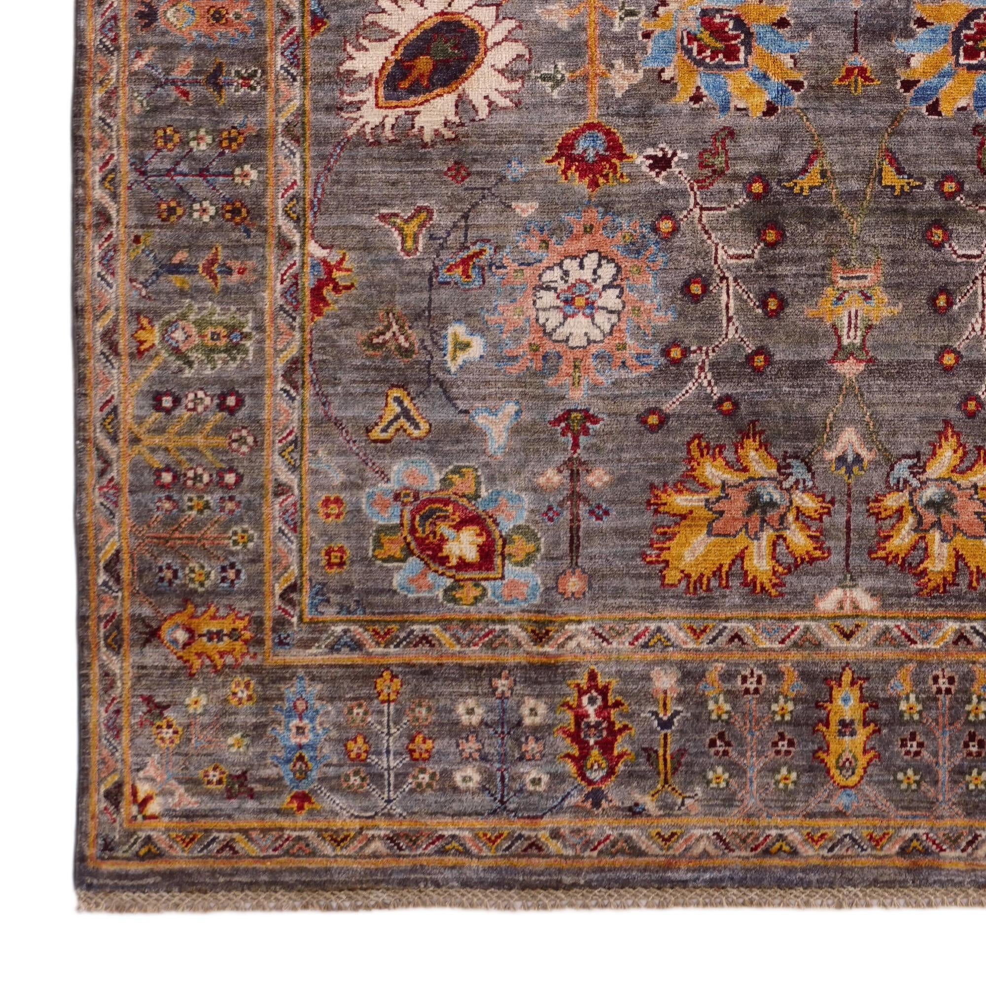 5' x 6' 8 Hand Knotted Ariana Ziegler Rug