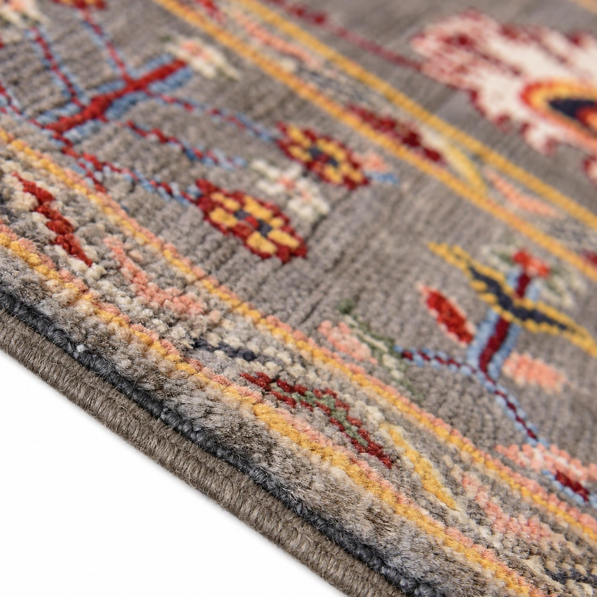 155cm x 205cm Hand Knotted Ariana Ziegler Rug