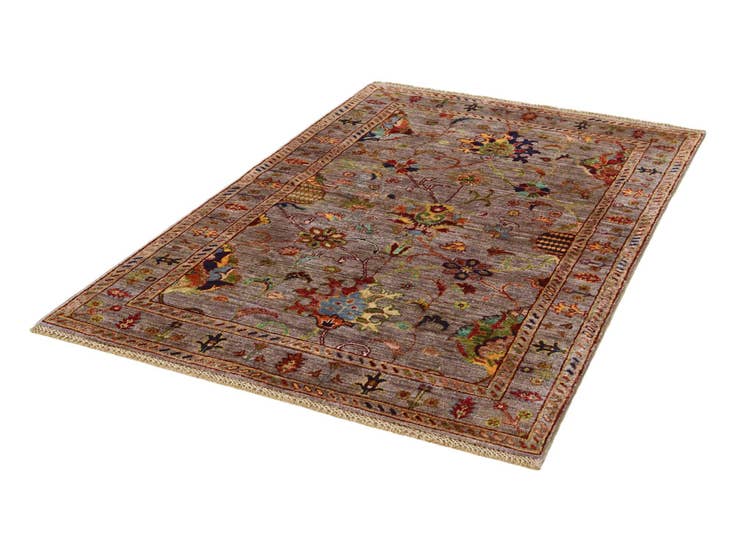 Detail image of 3' 4 x 5' 2 Hand Knotted Ariana Ziegler Rug