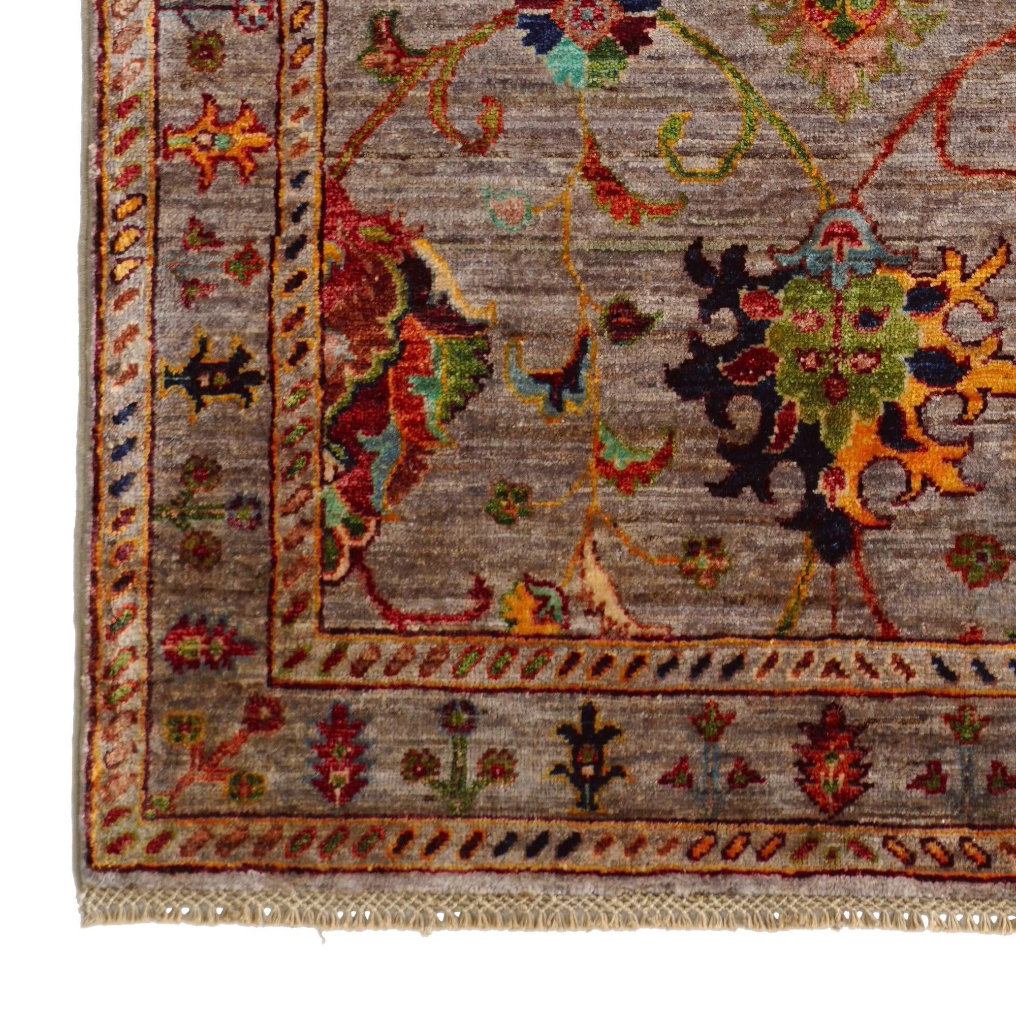 3' 4 x 5' 2 Hand Knotted Ariana Ziegler Rug