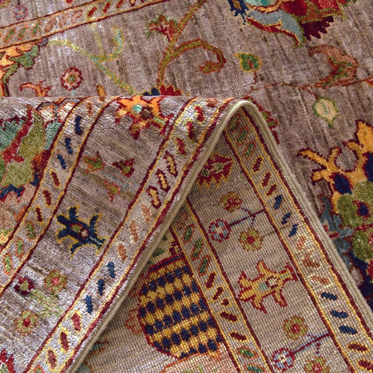 Detail image of 3' 4 x 5' 2 Hand Knotted Ariana Ziegler Rug