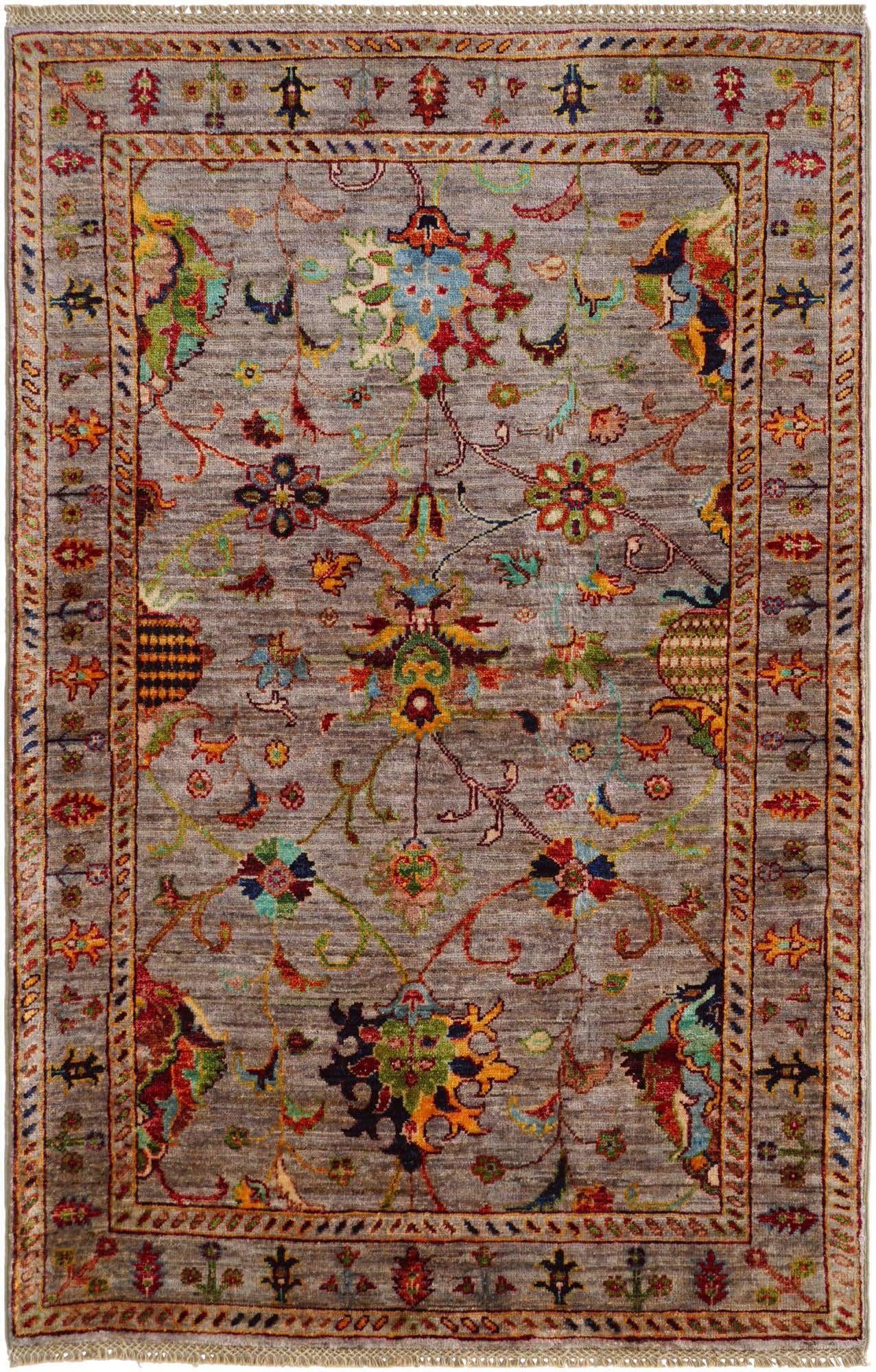 3' 4 x 5' 2 Hand Knotted Ariana Ziegler Rug