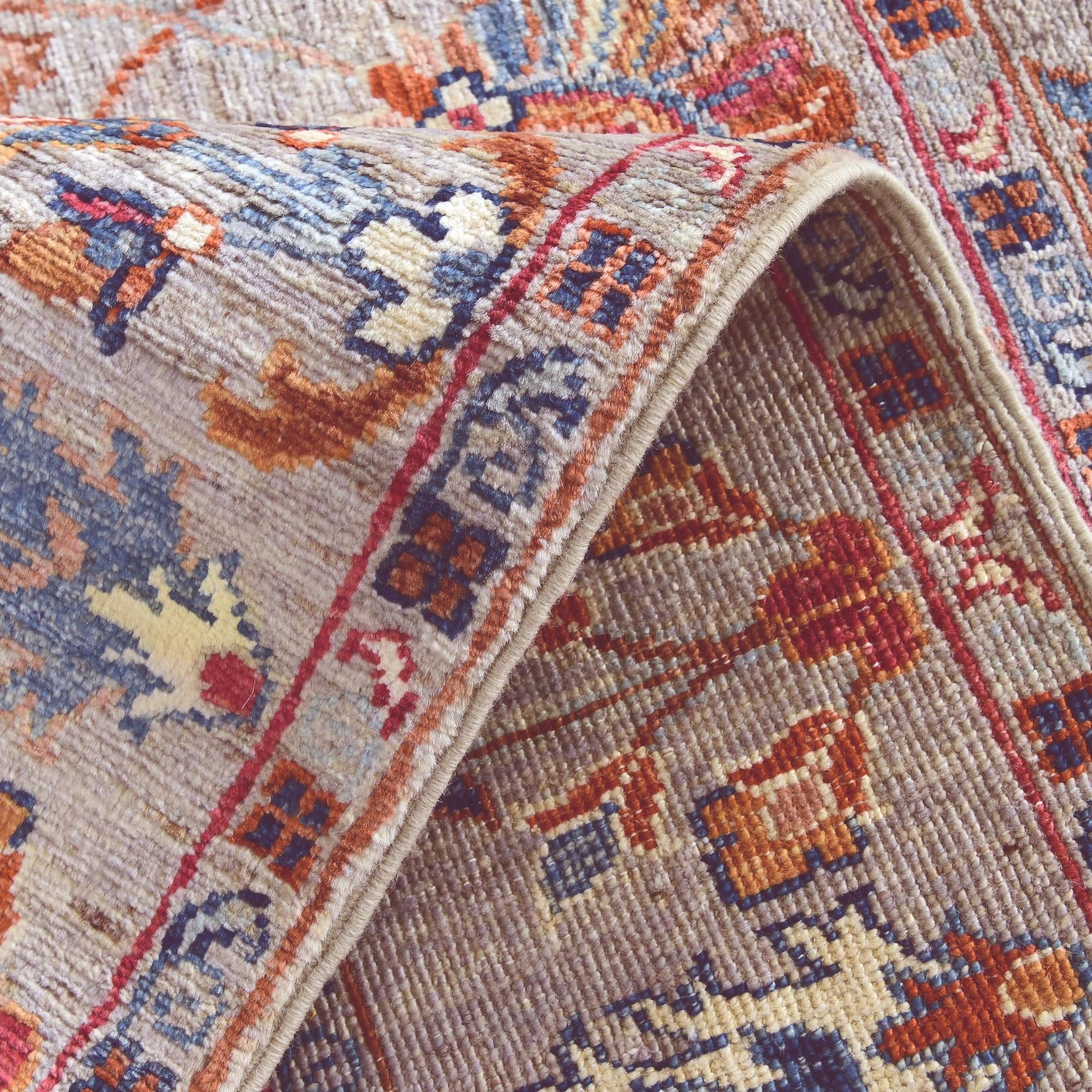 3' 5 x 4' 11 Hand Knotted Ariana Ziegler Rug