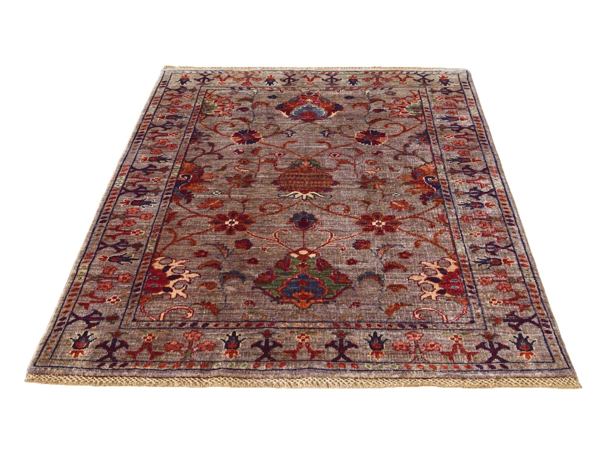 3' 7 x 5' 1 Hand Knotted Ariana Ziegler Rug
