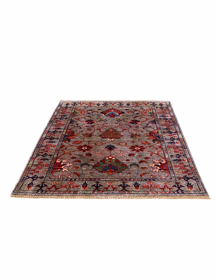 Detail image of 3' 7 x 5' 1 Hand Knotted Ariana Ziegler Rug