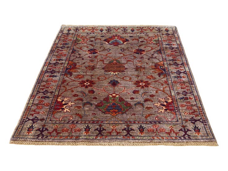 Detail image of 3' 7 x 5' 1 Hand Knotted Ariana Ziegler Rug